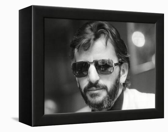 Ringo Starr, Former Beatle-Associated Newspapers-Framed Stretched Canvas