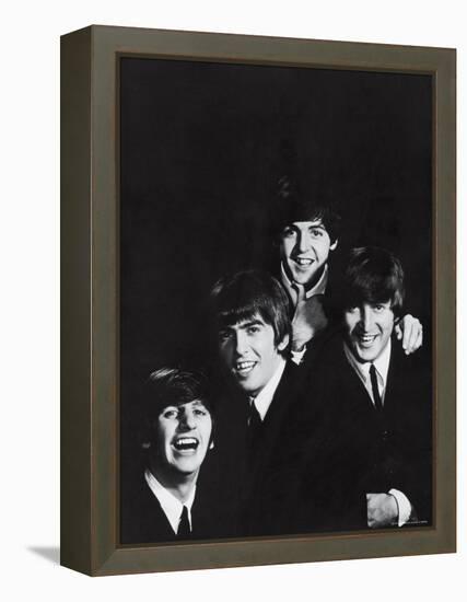 Ringo Starr, George Harrison, Paul McCartney and John Lennon of the English Rock Group the Beatles-John Dominis-Framed Premier Image Canvas