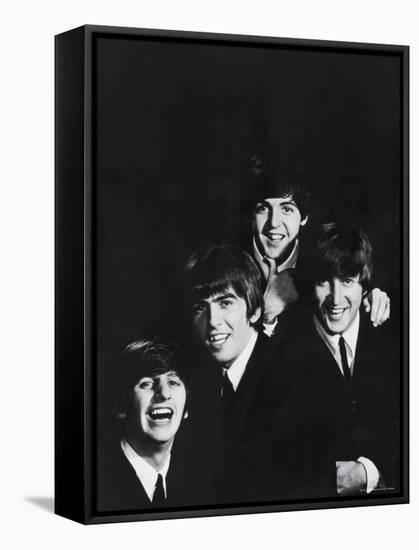 Ringo Starr, George Harrison, Paul McCartney and John Lennon of the English Rock Group the Beatles-John Dominis-Framed Premier Image Canvas