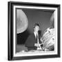 Ringo Starr Playing the Drums-Associated Newspapers-Framed Photo