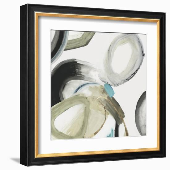 Rings and Lines I-PI Studio-Framed Art Print