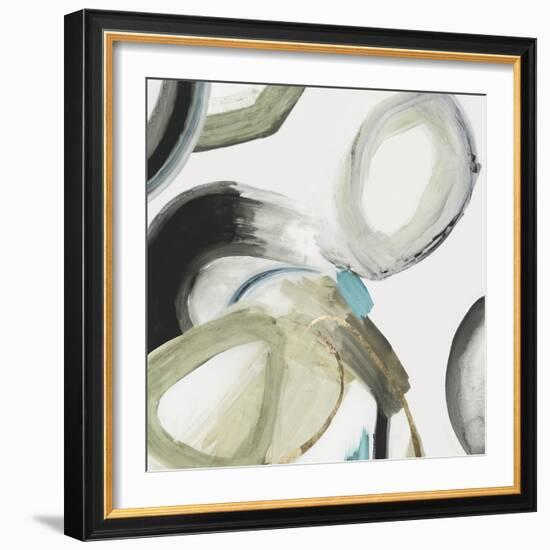 Rings and Lines I-PI Studio-Framed Art Print