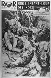 Ramu Wolf-Child Found Near Lucknow India-Rino Ferrari-Framed Art Print