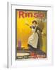 'Rinso, Washing Powder Maids Products Detergent, UK, 1910' Giclee Print