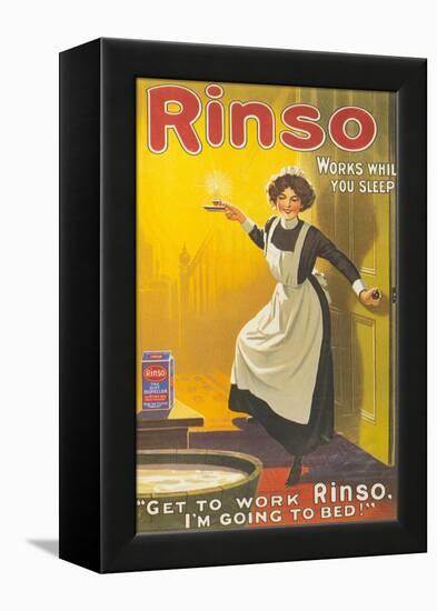 Rinso, Washing Powder Maids Products Detergent, UK, 1910-null-Framed Premier Image Canvas