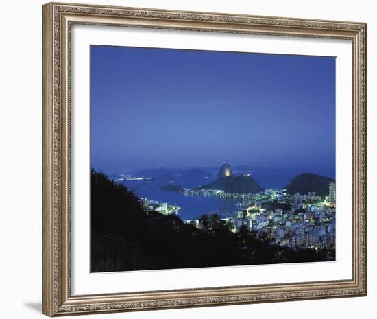 Rio at Night-Bent Rej-Framed Giclee Print