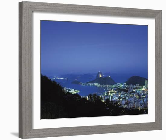 Rio at Night-Bent Rej-Framed Giclee Print