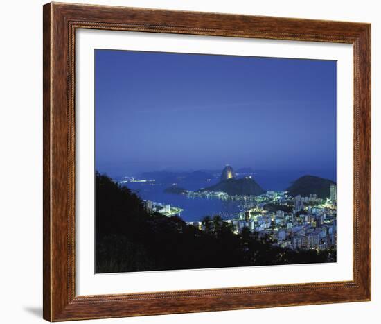 Rio at Night-Bent Rej-Framed Giclee Print