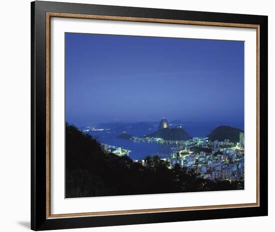 Rio at Night-Bent Rej-Framed Giclee Print