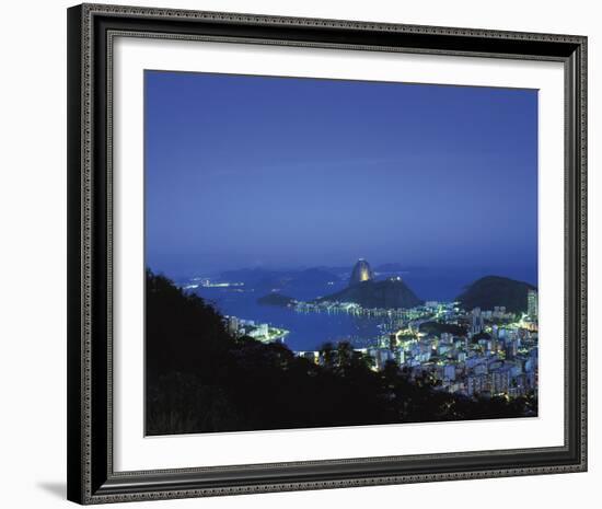 Rio at Night-Bent Rej-Framed Giclee Print