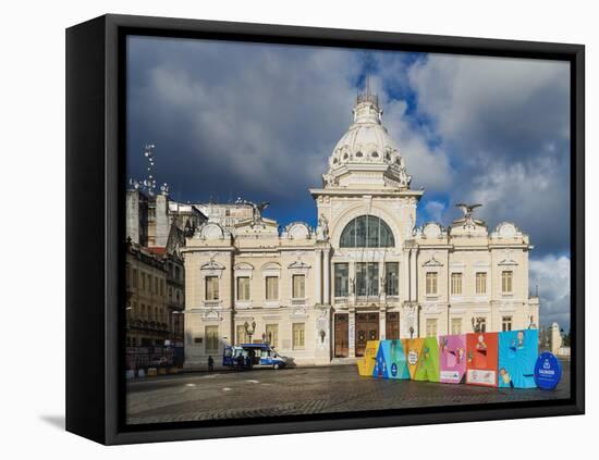 Rio Branco Palace, Salvador, State of Bahia, Brazil, South America-Karol Kozlowski-Framed Premier Image Canvas