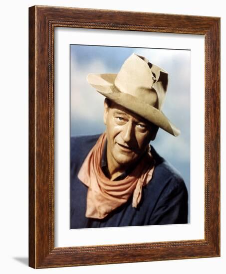 Rio Bravo 1959 Directed by Howard Hawks John Wayne-null-Framed Photo