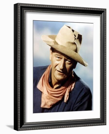 Rio Bravo 1959 Directed by Howard Hawks John Wayne-null-Framed Photo