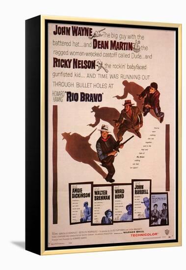 Rio Bravo, 1959-null-Framed Stretched Canvas