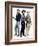 RIO BRAVO, from left: John Wayne, Dean Martin, Ricky Nelson, 1959-null-Framed Photo