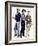 RIO BRAVO, from left: John Wayne, Dean Martin, Ricky Nelson, 1959-null-Framed Photo