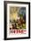 Rio Bravo, Japanese Movie Poster, 1959-null-Framed Premium Giclee Print