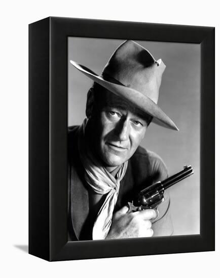 Rio Bravo, John Wayne, 1959-null-Framed Stretched Canvas