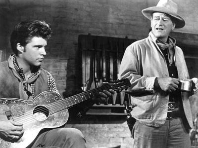 1959 RICKY NELSON Photo Teen Idol in RIO BRAVO Western COWBOY OUTFIT 005 