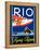 Rio by Flying Clipper-Brian James-Framed Stretched Canvas