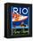 Rio by Flying Clipper-Brian James-Framed Stretched Canvas