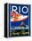 Rio by Flying Clipper-Brian James-Framed Stretched Canvas