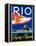 Rio by Flying Clipper-Brian James-Framed Stretched Canvas