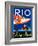 Rio by Flying Clipper-Brian James-Framed Art Print