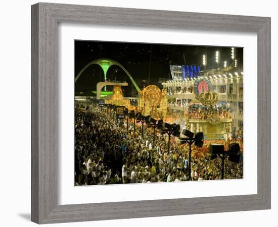 Rio Carnival, Rio de Janeiro, Brazil-Demetrio Carrasco-Framed Photographic Print