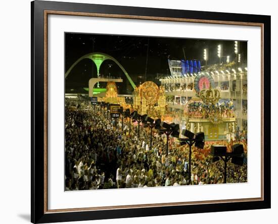 Rio Carnival, Rio de Janeiro, Brazil-Demetrio Carrasco-Framed Photographic Print