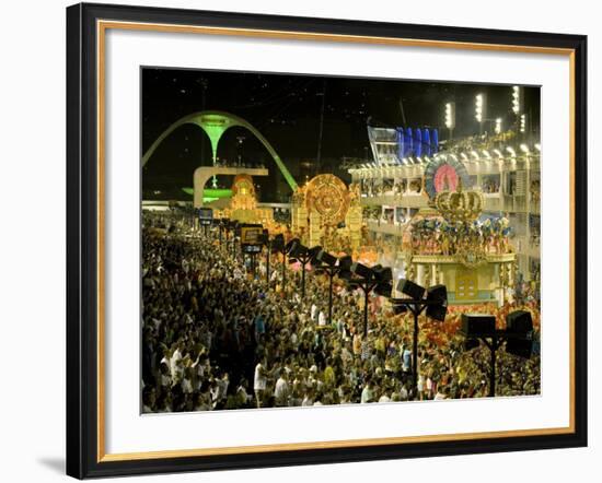 Rio Carnival, Rio de Janeiro, Brazil-Demetrio Carrasco-Framed Photographic Print