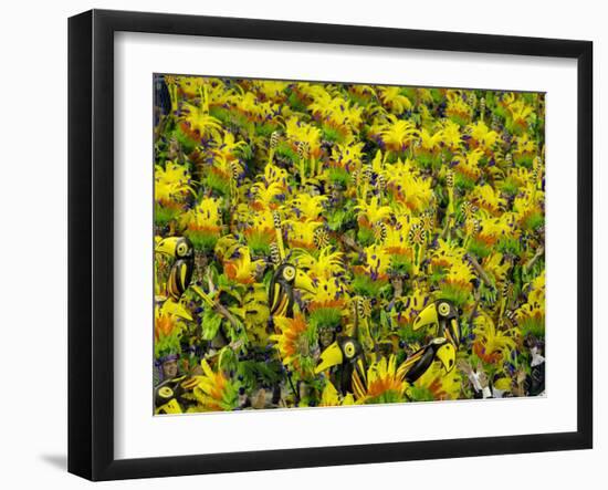 Rio Carnival, Rio de Janeiro, Brazil-Demetrio Carrasco-Framed Photographic Print