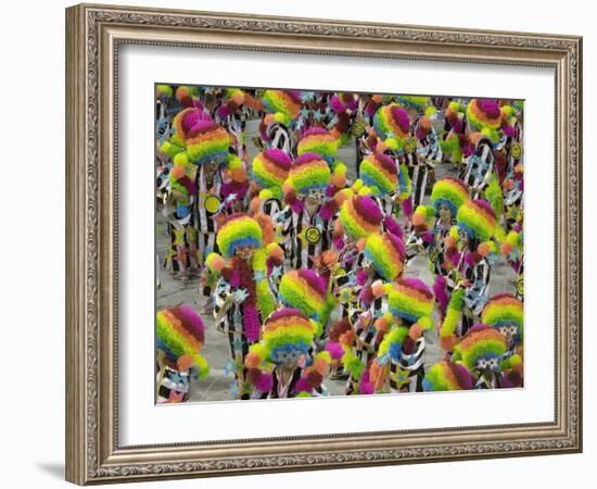 Rio Carnival, Rio De Janeiro, Brazil-Demetrio Carrasco-Framed Photographic Print