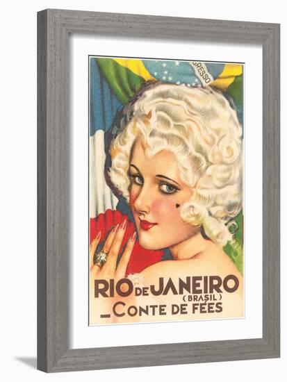 Rio de Janeiro Fairy Tale-null-Framed Art Print