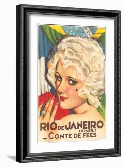 Rio de Janeiro Fairy Tale-null-Framed Art Print