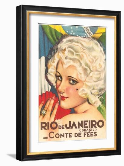 Rio de Janeiro Fairy Tale-null-Framed Art Print