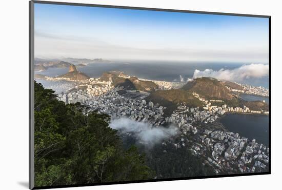 Rio de Janeiro from Corcovado Mountain-James White-Mounted Photographic Print