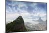 Rio De Janeiro Landscape Showing Corcovado, the Christ and the Sugar Loaf, Rio De Janeiro, Brazil-Alex Robinson-Mounted Photographic Print