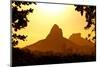 Rio De Janeiro Mountains by Sunset-dabldy-Mounted Photographic Print