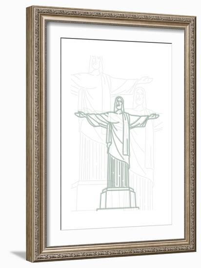 Rio De Janeiro-Cristian Mielu-Framed Art Print