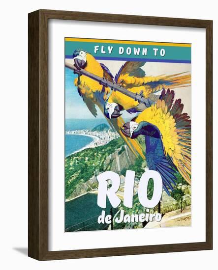 Rio de Janeiro-null-Framed Giclee Print