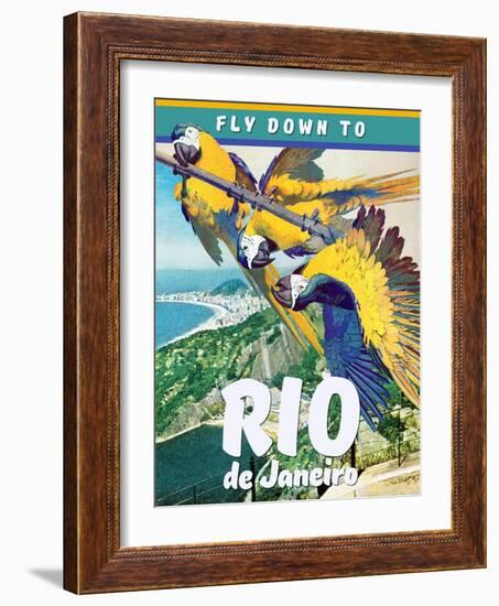 Rio de Janeiro-null-Framed Giclee Print