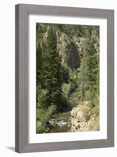 Rio Del Pueblo in the Sangre De Cristo Mountains, New Mexico-null-Framed Photographic Print