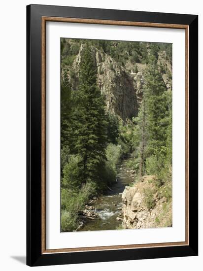 Rio Del Pueblo in the Sangre De Cristo Mountains, New Mexico-null-Framed Photographic Print