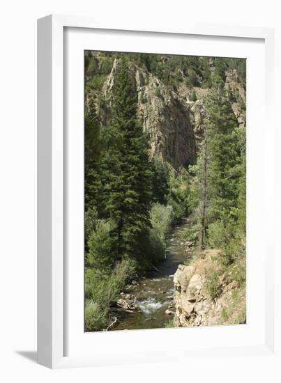 Rio Del Pueblo in the Sangre De Cristo Mountains, New Mexico-null-Framed Photographic Print