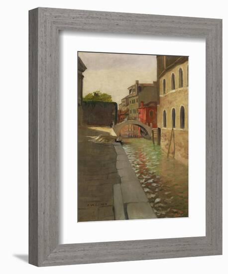 Rio Della Salute, Venice, c.1902-Félix Vallotton-Framed Giclee Print