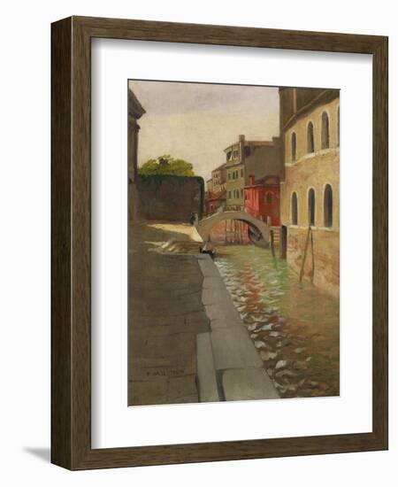 Rio Della Salute, Venice, c.1902-Félix Vallotton-Framed Giclee Print