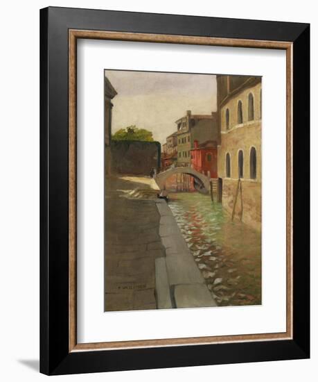 Rio Della Salute, Venice, c.1902-Félix Vallotton-Framed Giclee Print