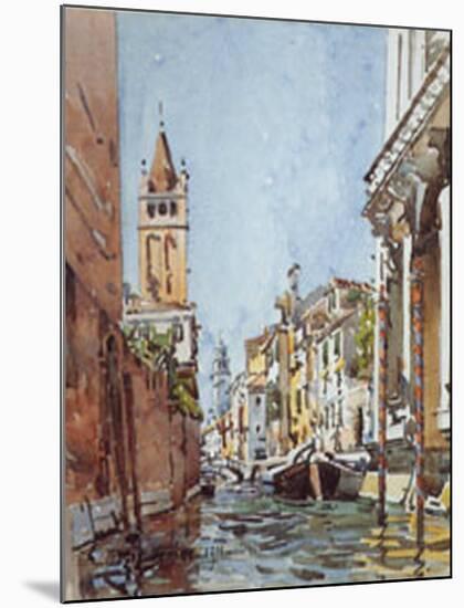 Rio Di San Barnaba-Edward Darley Boit-Mounted Art Print