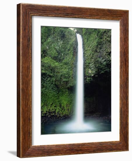 Rio Fortuna Waterfalls on the Slopes of Volcan Arenal, Costa Rica, Central America-Robert Francis-Framed Photographic Print